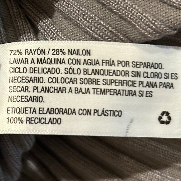 Future Collective Gray Twisted Back Sweater Modern Minimalist Retro - Picture 7 of 7